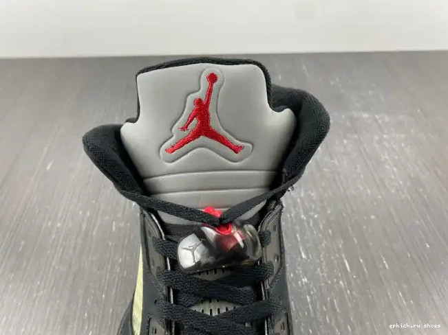 Rep DR0092-001 Off Noir 5 Gore-Tex Air Jordan 0604